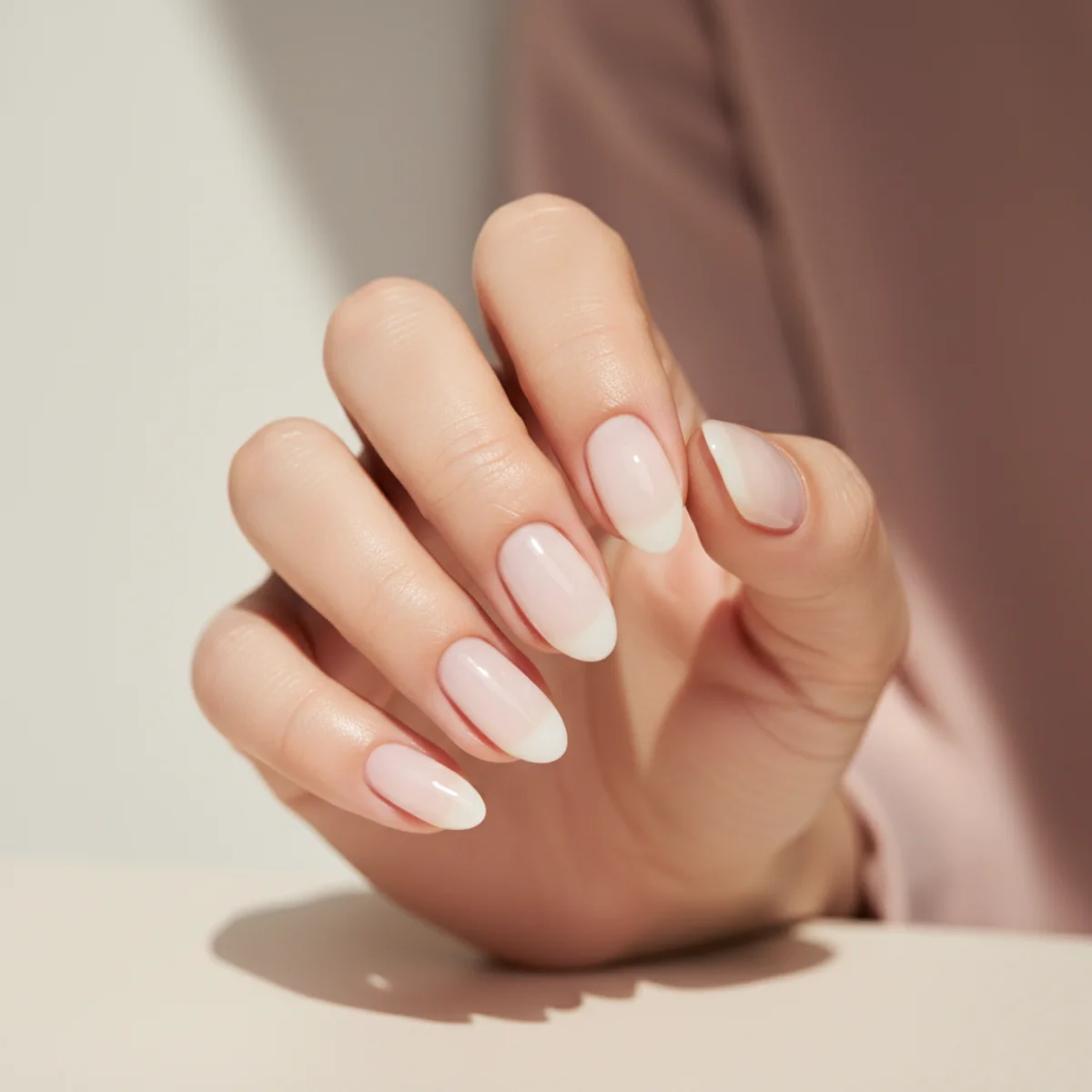 Mirror Chrome Side Stripe — chrome nail design ideas
