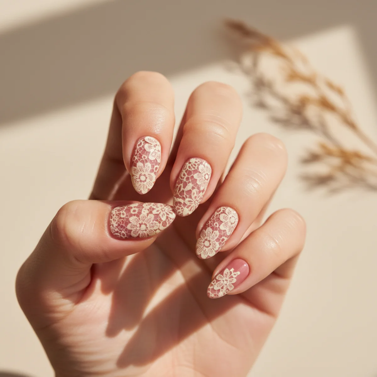 Pearl Outline Frame — cool nail design ideas