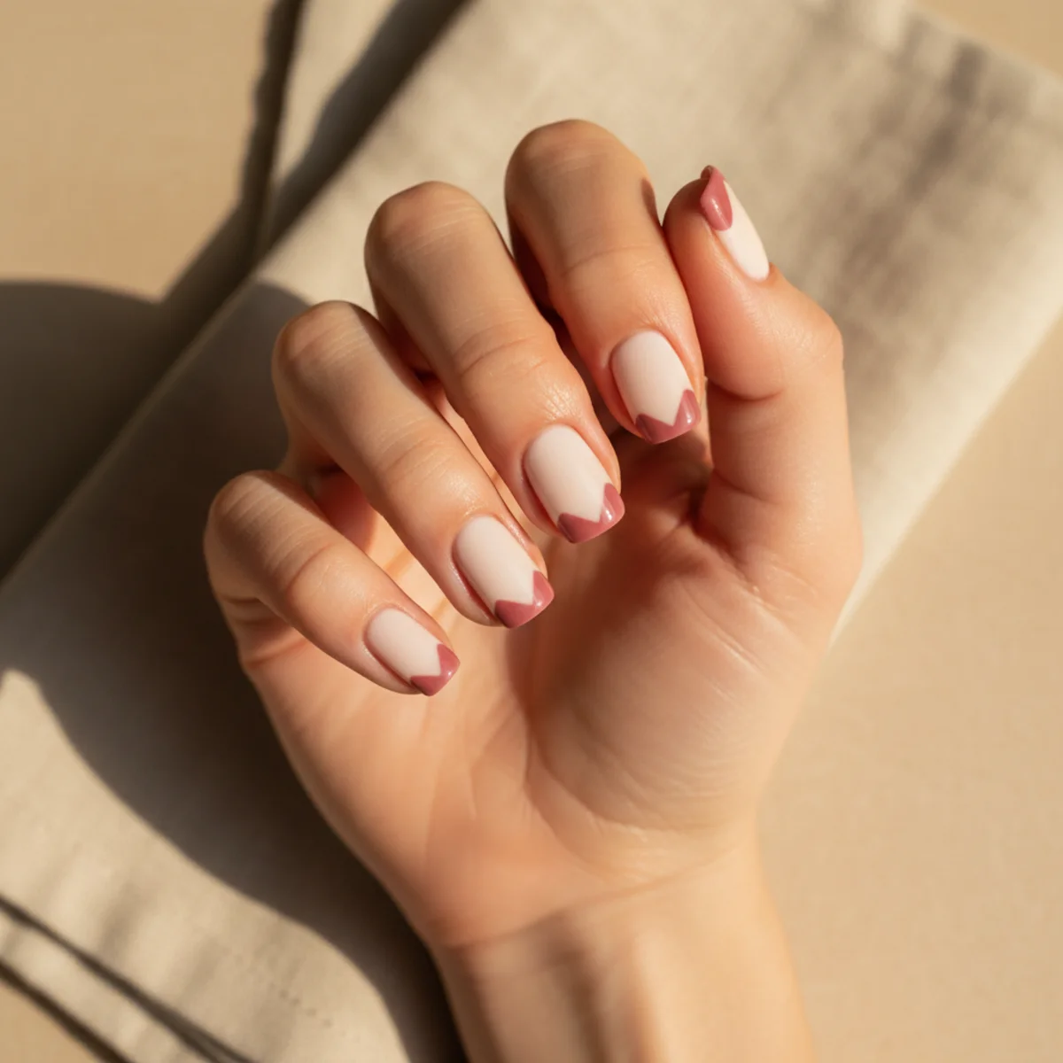 Painted Smoke Ribbon — cool nail design ideas