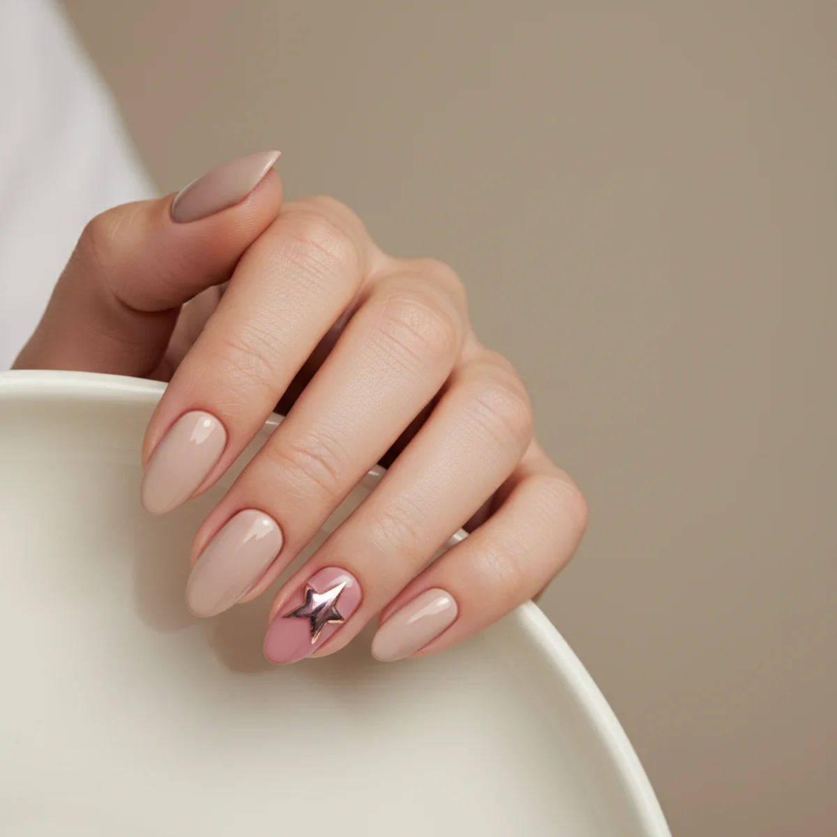 Mochi Pink Jelly — cute nail design ideas