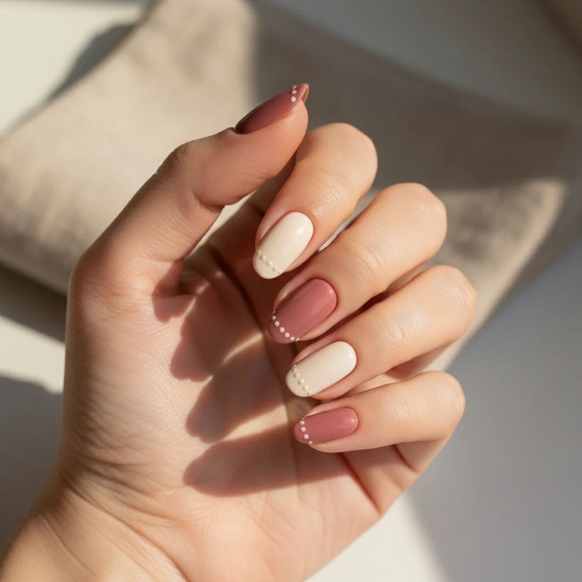 Marshmallow Pink Glaze — cute nail design ideas