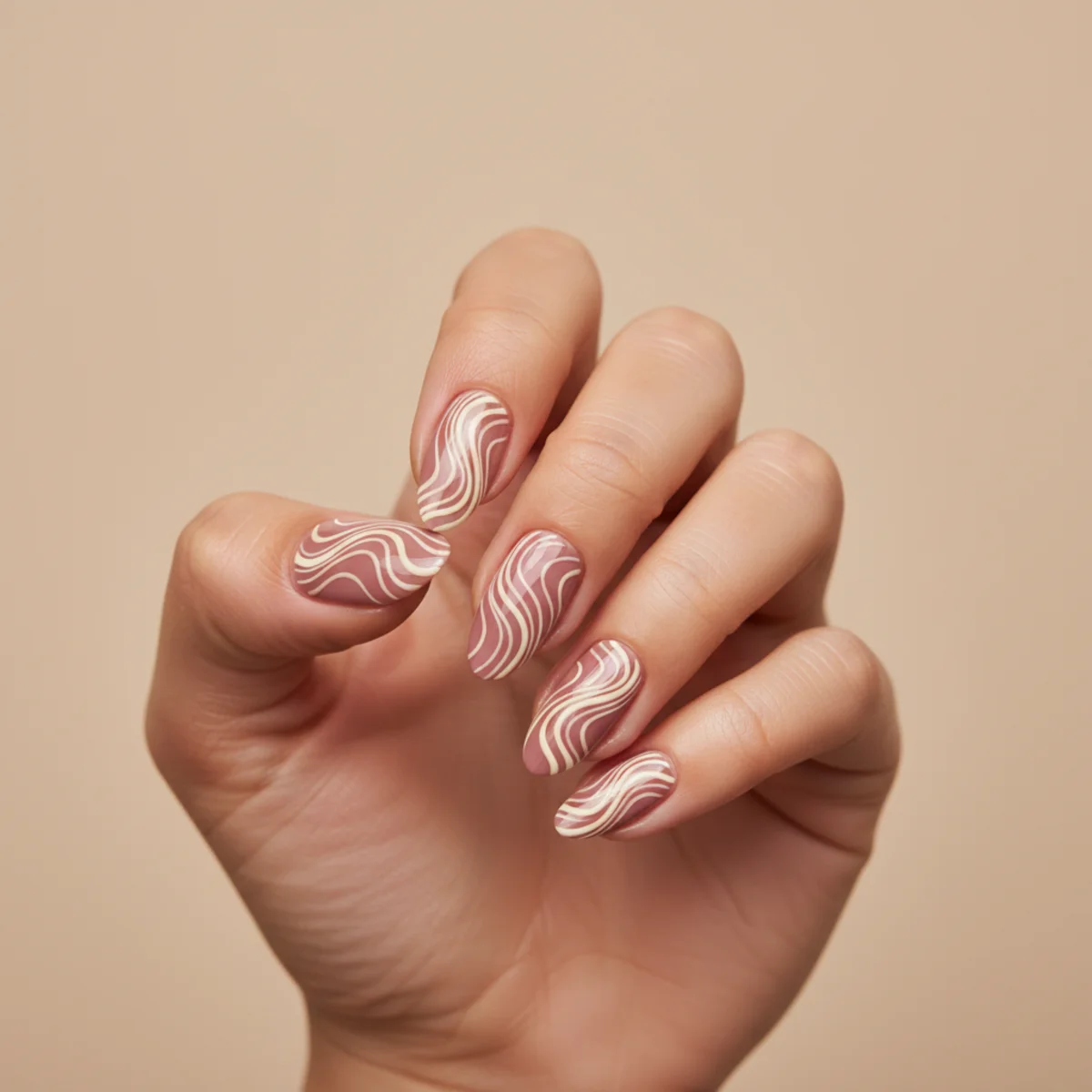 Sheer Cherry Glaze — cute nail design ideas