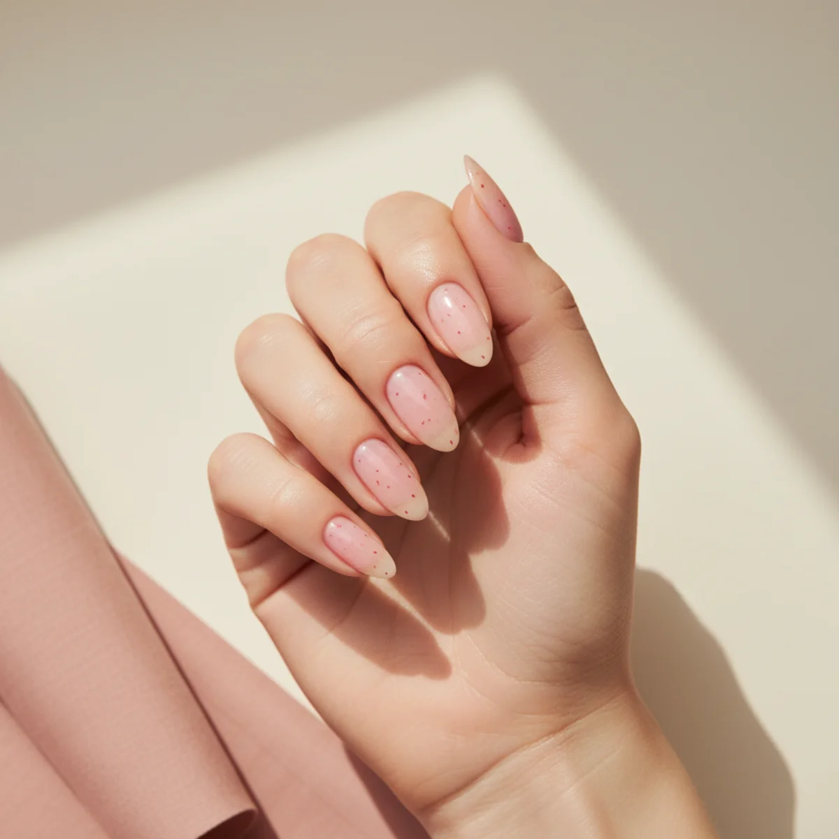 Daisy Center Stamp — cute nail design ideas