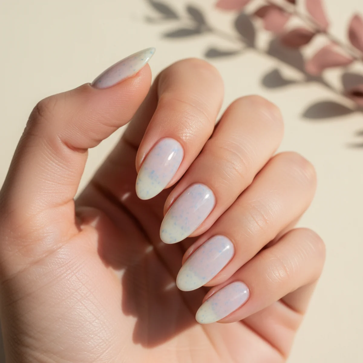 Sugar Effect Pink — cute nail design ideas