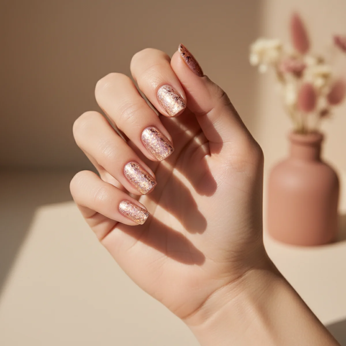 Cherry On Top Single Accent — cute nail design ideas