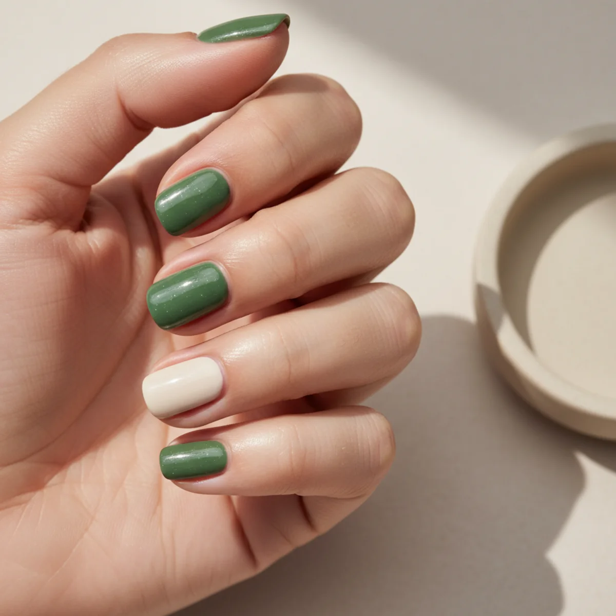 Strawberry Milk Sheer Wash — cute nail design ideas