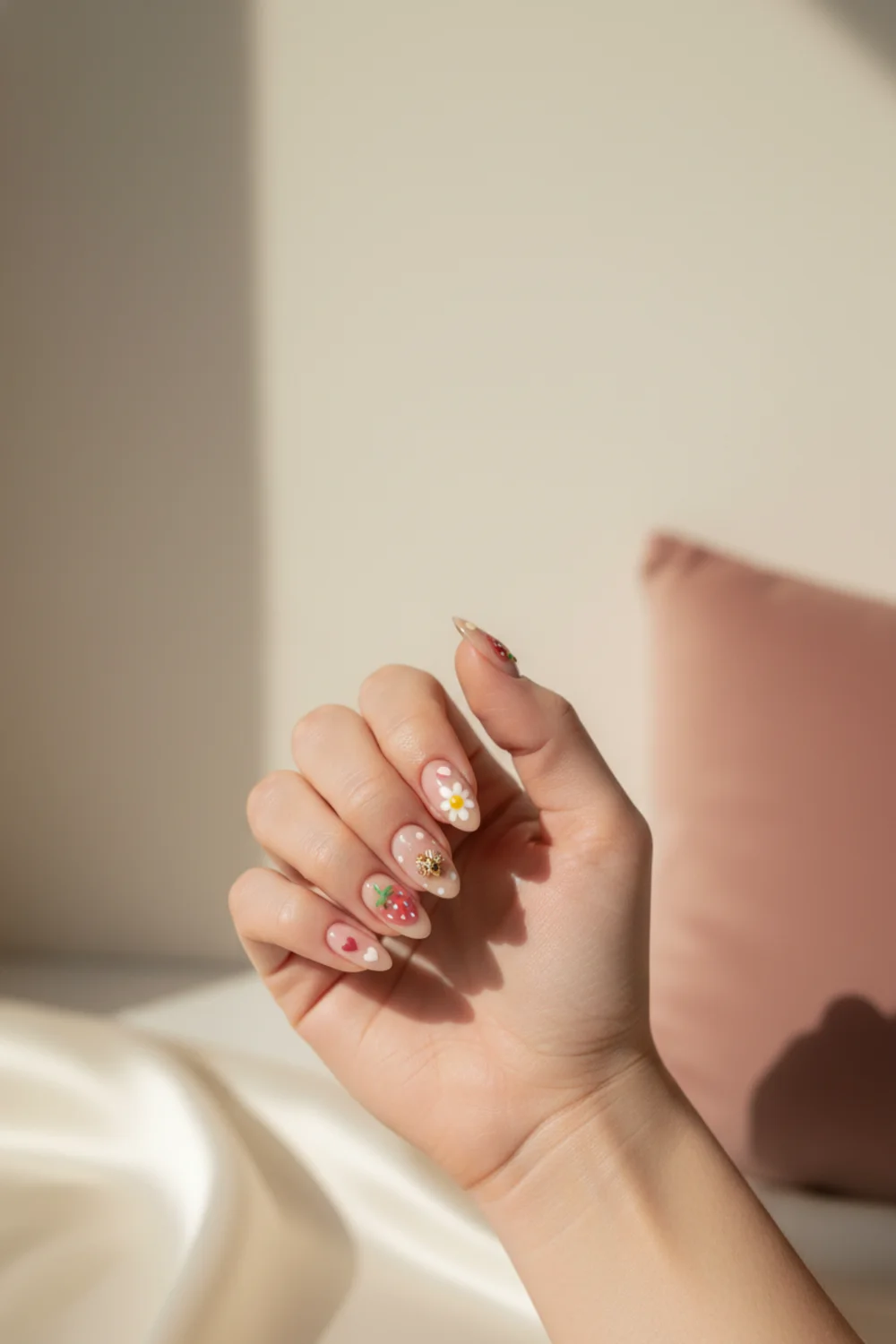 50 Cute Nail Design Ideas for a Sweetened 2026 — Pinterest pin