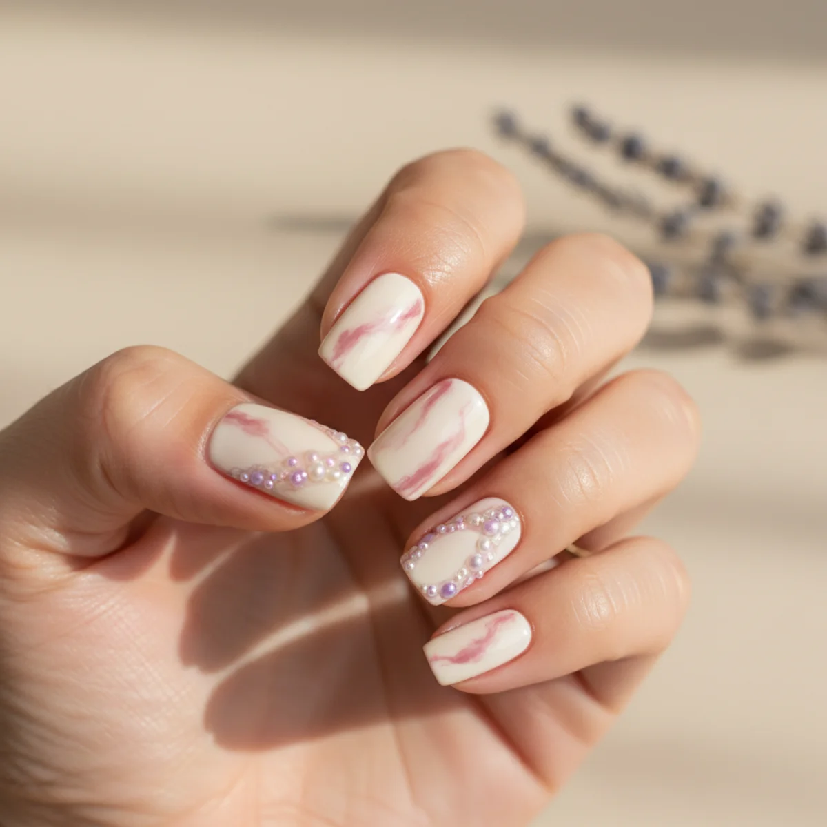 Sheer Sky Blue Easter — easter nail design ideas