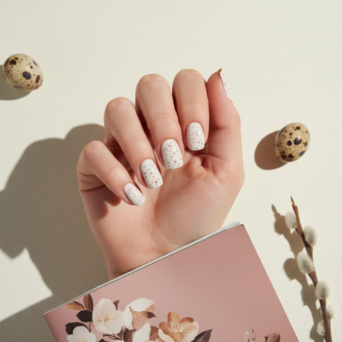 Espresso Ombre — fall nail design ideas