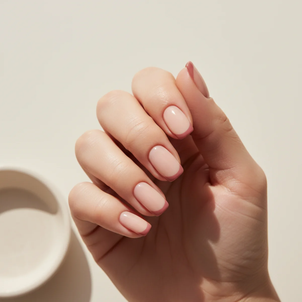 Glazed Donut Caramel — fall nail design ideas