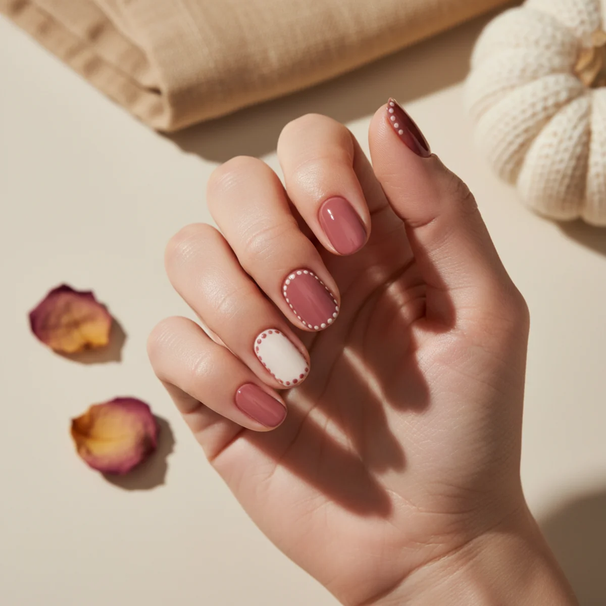 Velvet Espresso Magnetic — fall nail design ideas