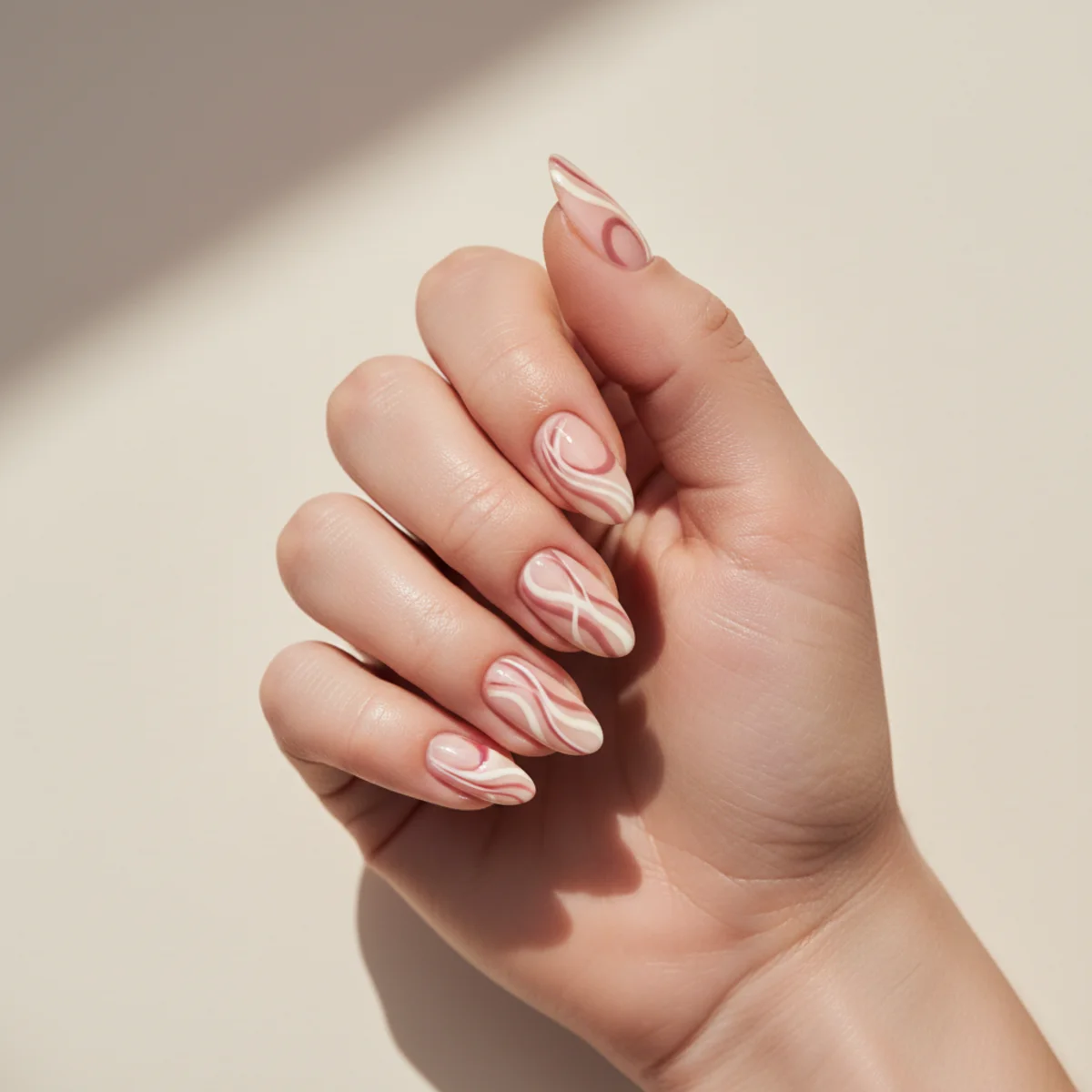Plum Glaze Chrome — fall nail design ideas