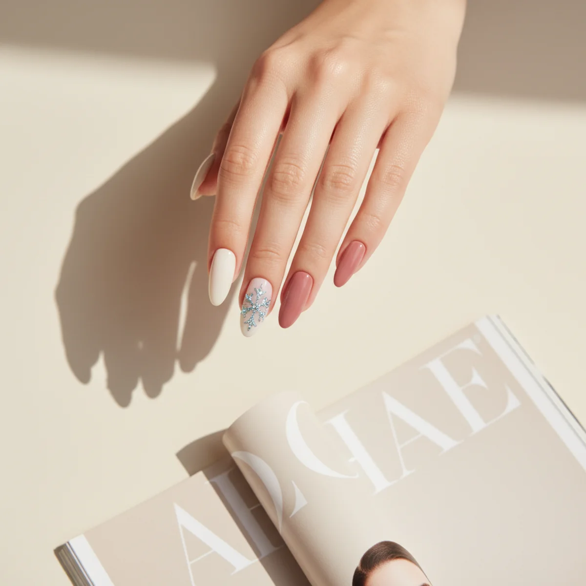 Magnetic Velvet Plum — fall nail design ideas
