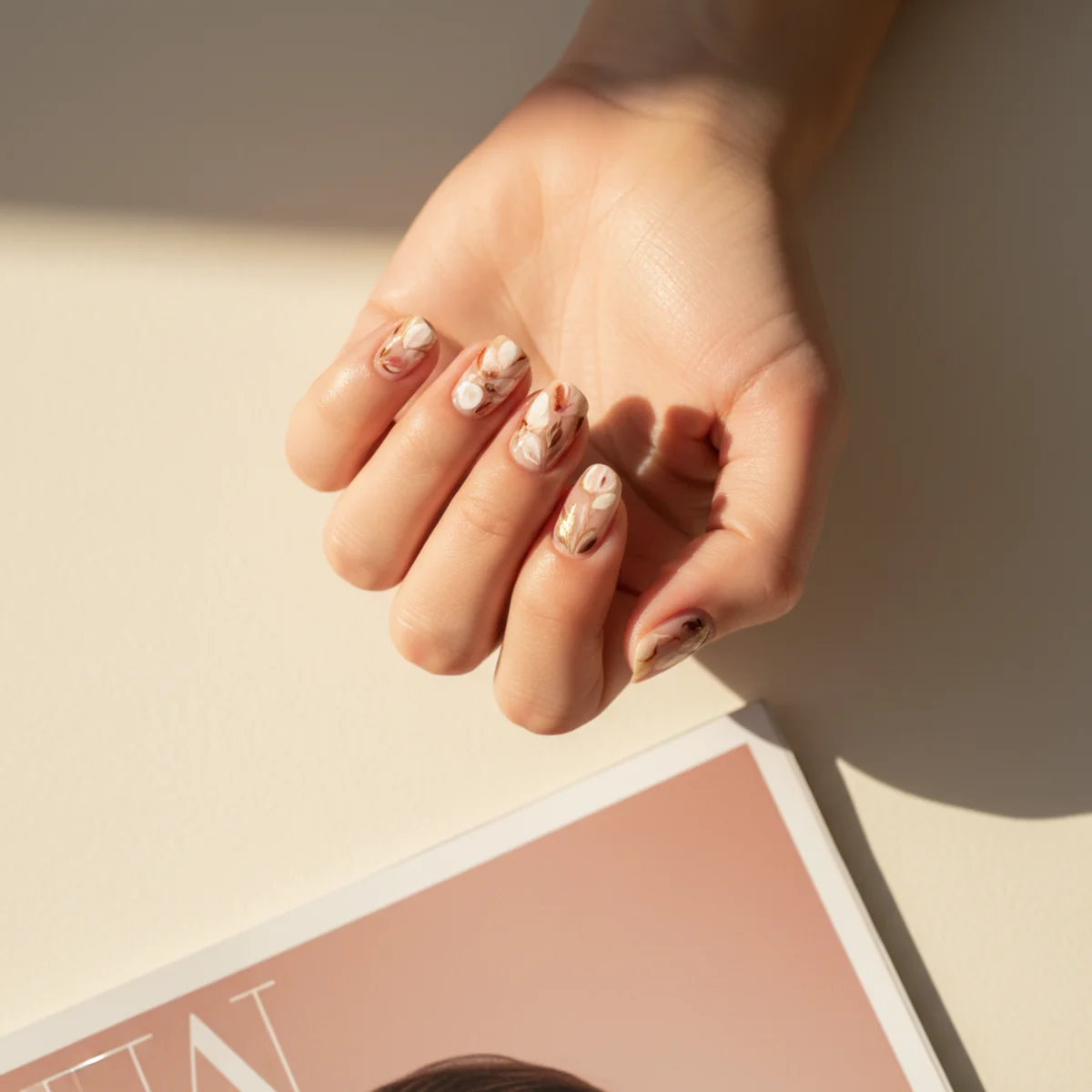 Cherry Charm French Tip — french tip nail design ideas
