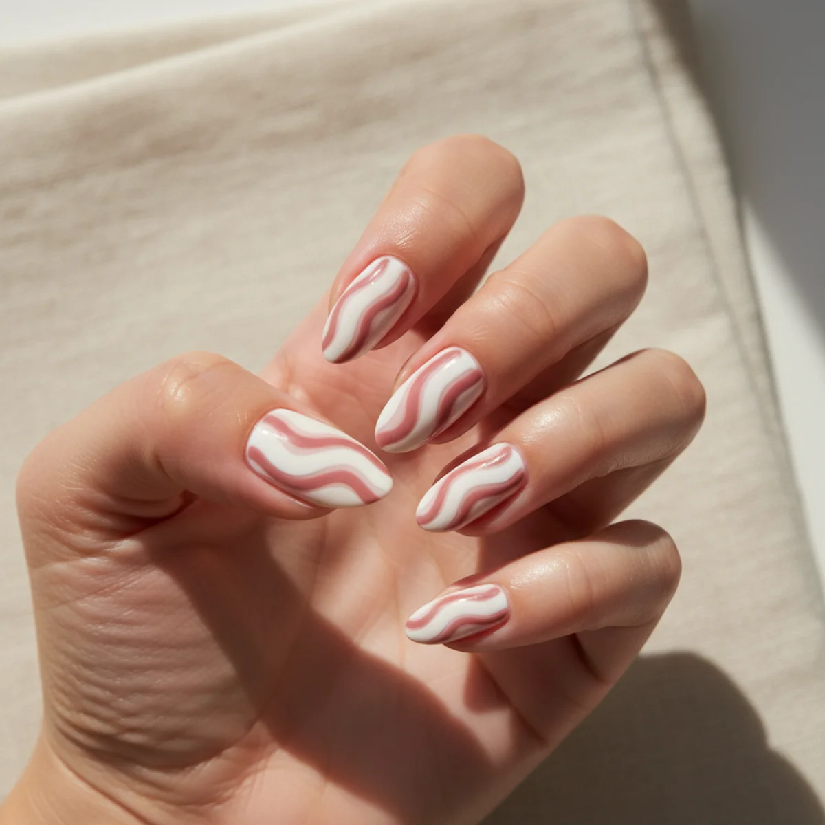 Foil-Splatter French Tip — french tip nail design ideas