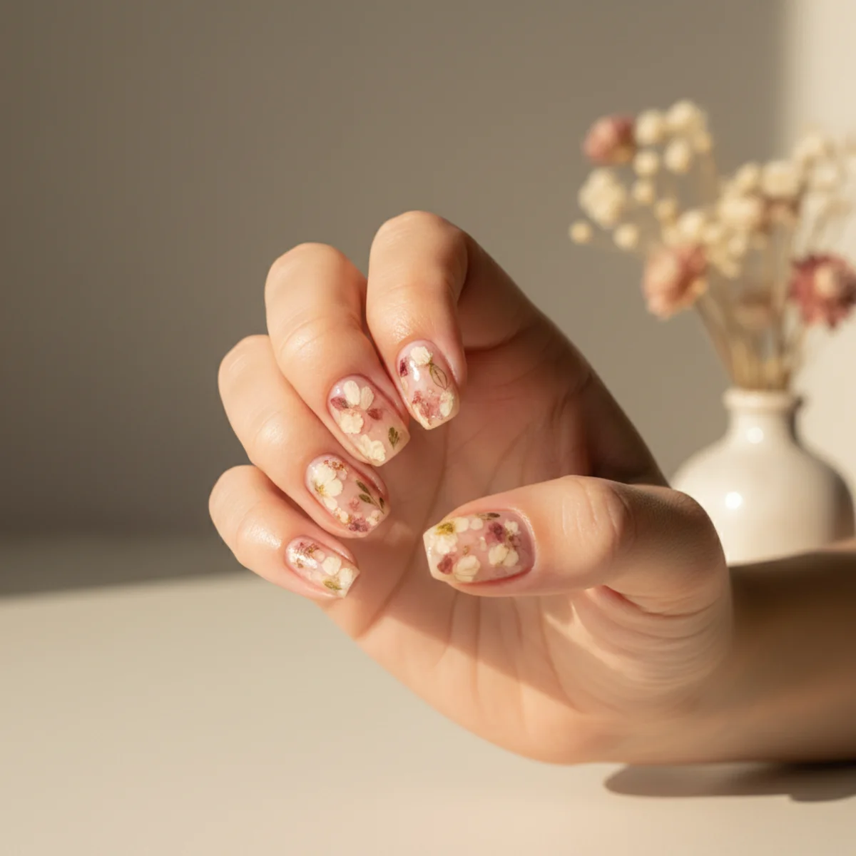 Peach French Tip — french tip nail design ideas