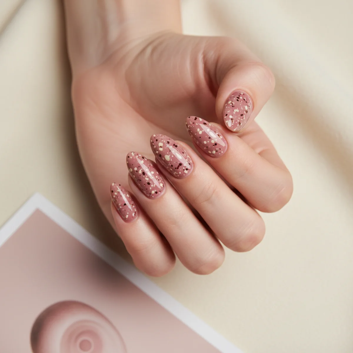 Espresso French Tip — french tip nail design ideas
