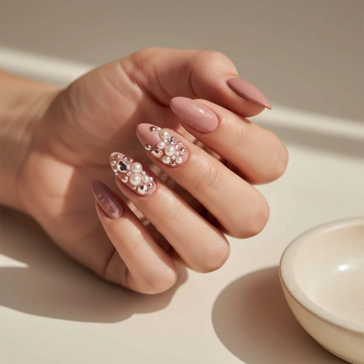 Cherry French Tip — french tip nail design ideas
