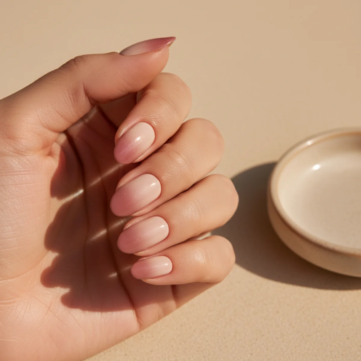 Gold Foil French Tip — french tip nail design ideas