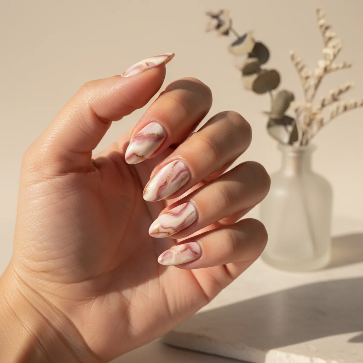 Butterfly Wing Single Accent — gel nail design ideas