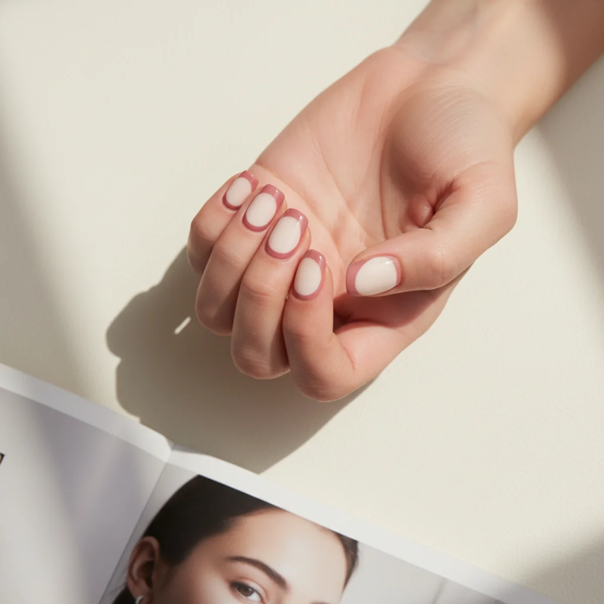 Daisy Center Stamp — gel nail design ideas