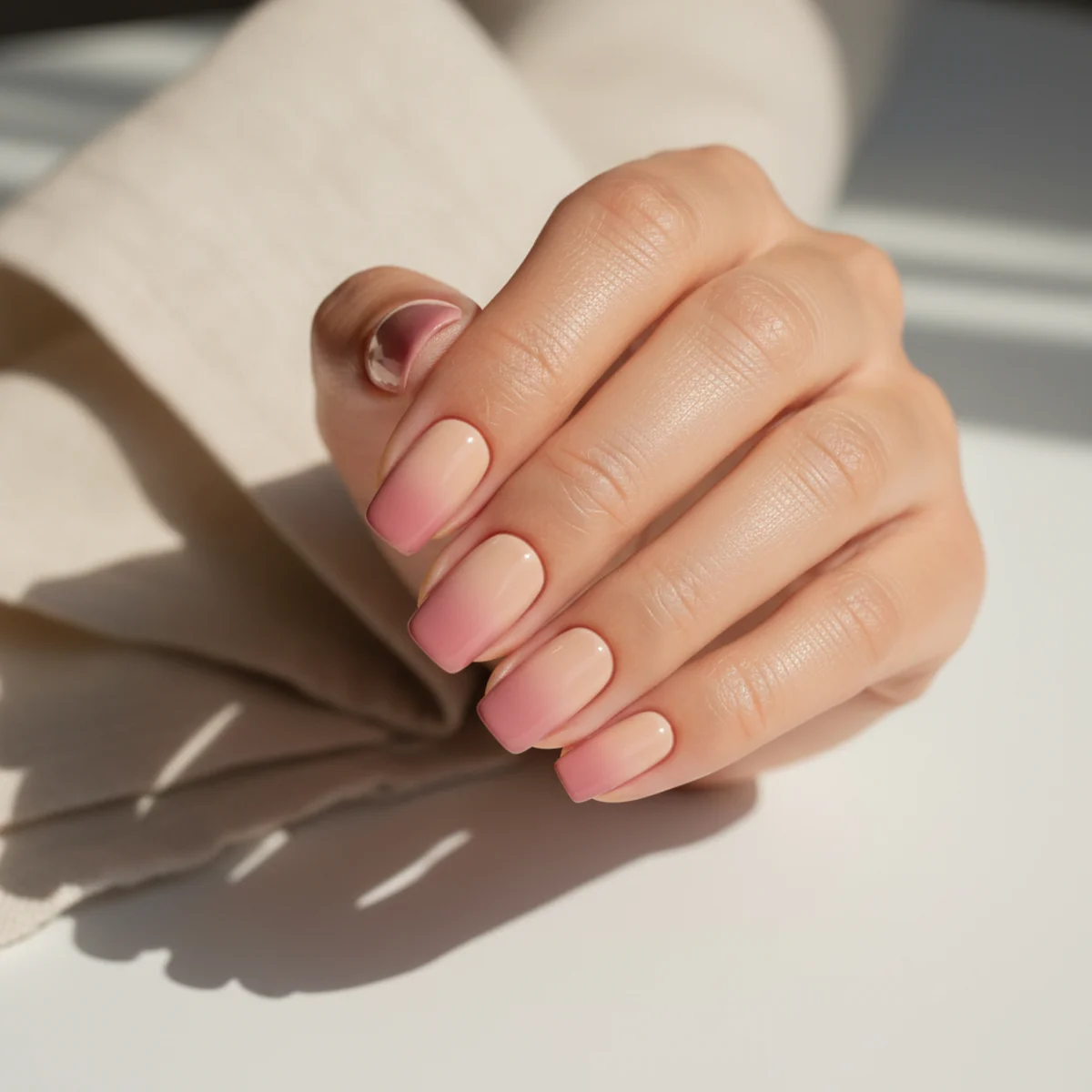 Painted Smoke Ribbon — gel x nail design ideas