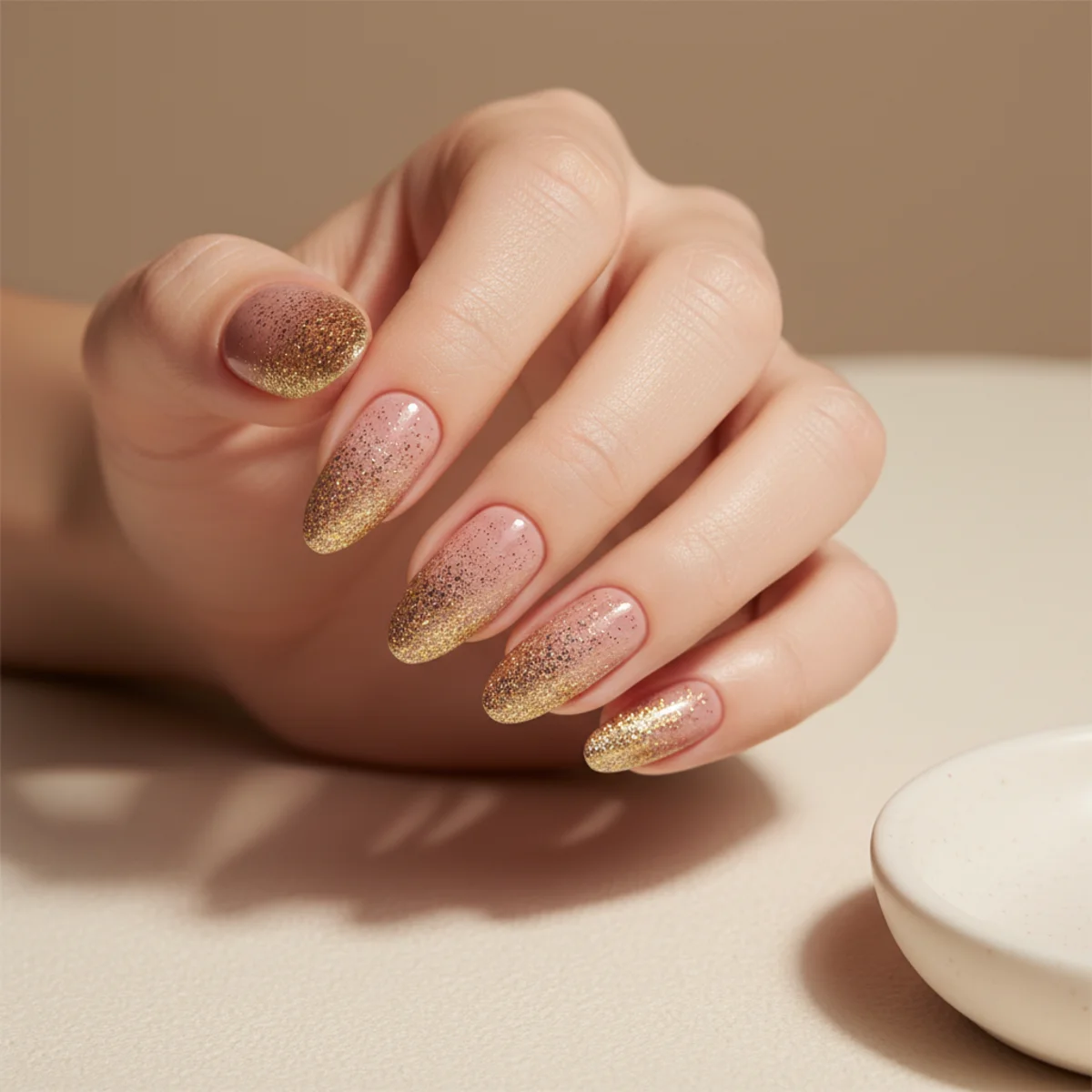 Encapsulated Floral Press — gel x nail design ideas