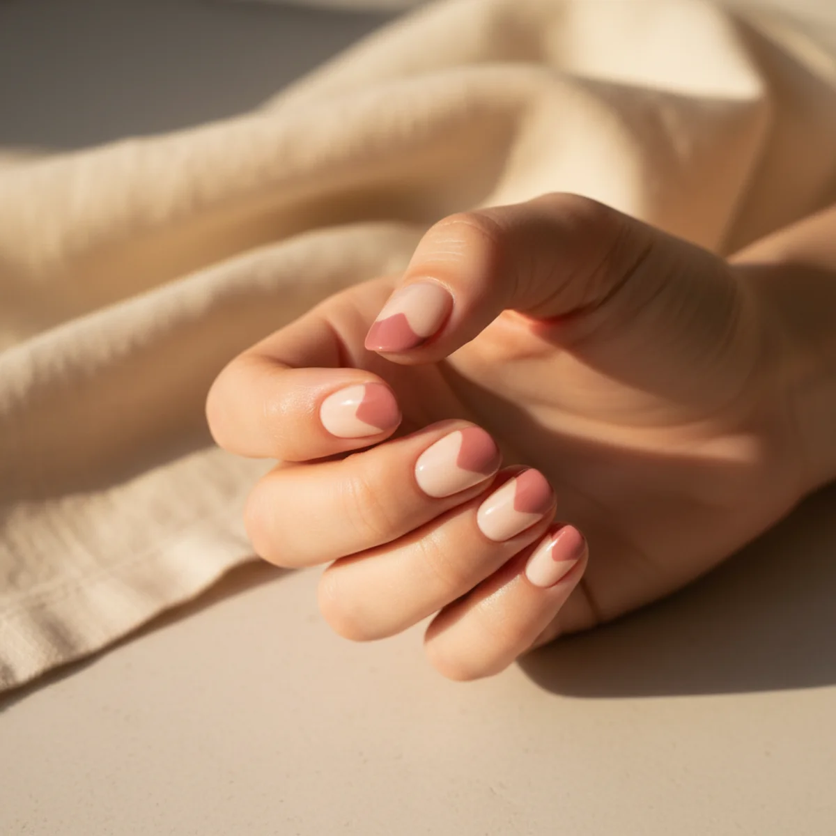 Sheer Tortoise Shell — gel x nail design ideas