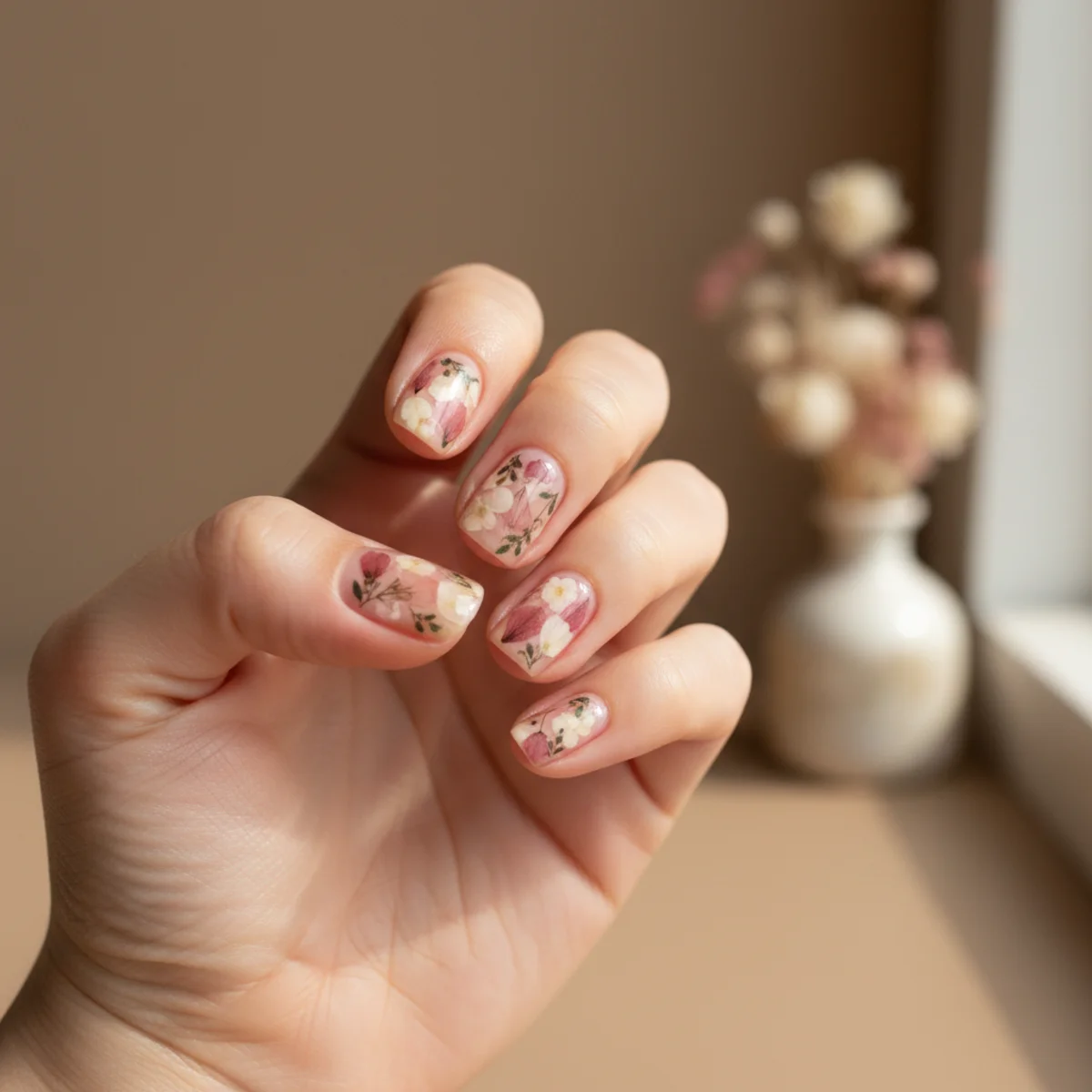 Foil Marble Drag — gel x nail design ideas