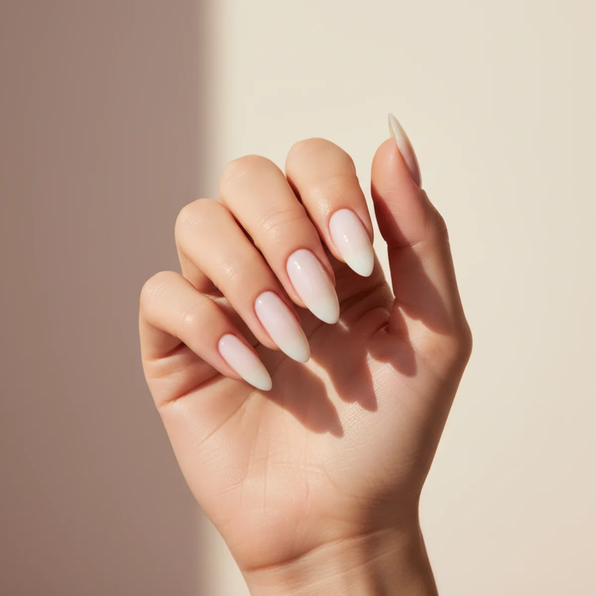 Pearl Encrusted French — long nail design ideas