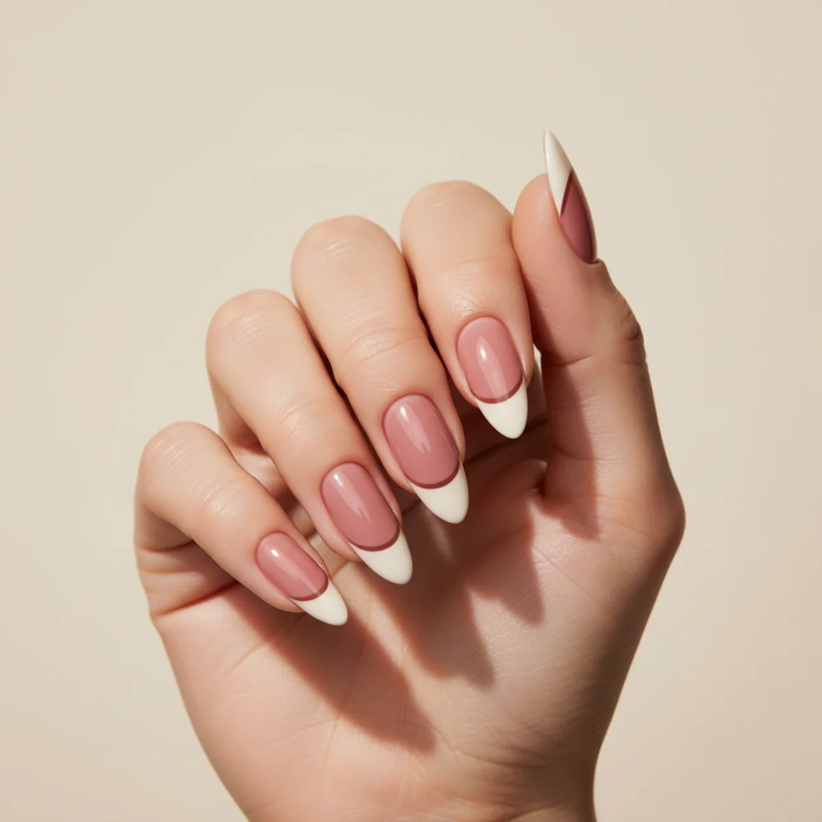 Foil Flake Splatter — long nail design ideas
