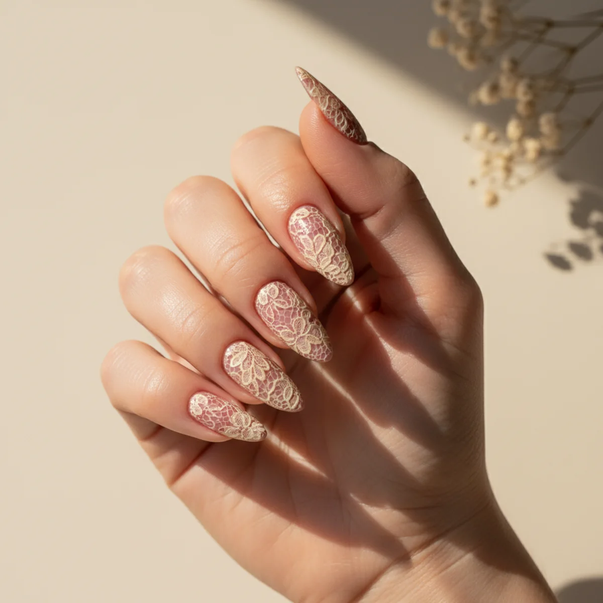 Sheer Tortoise Shell — long nail design ideas