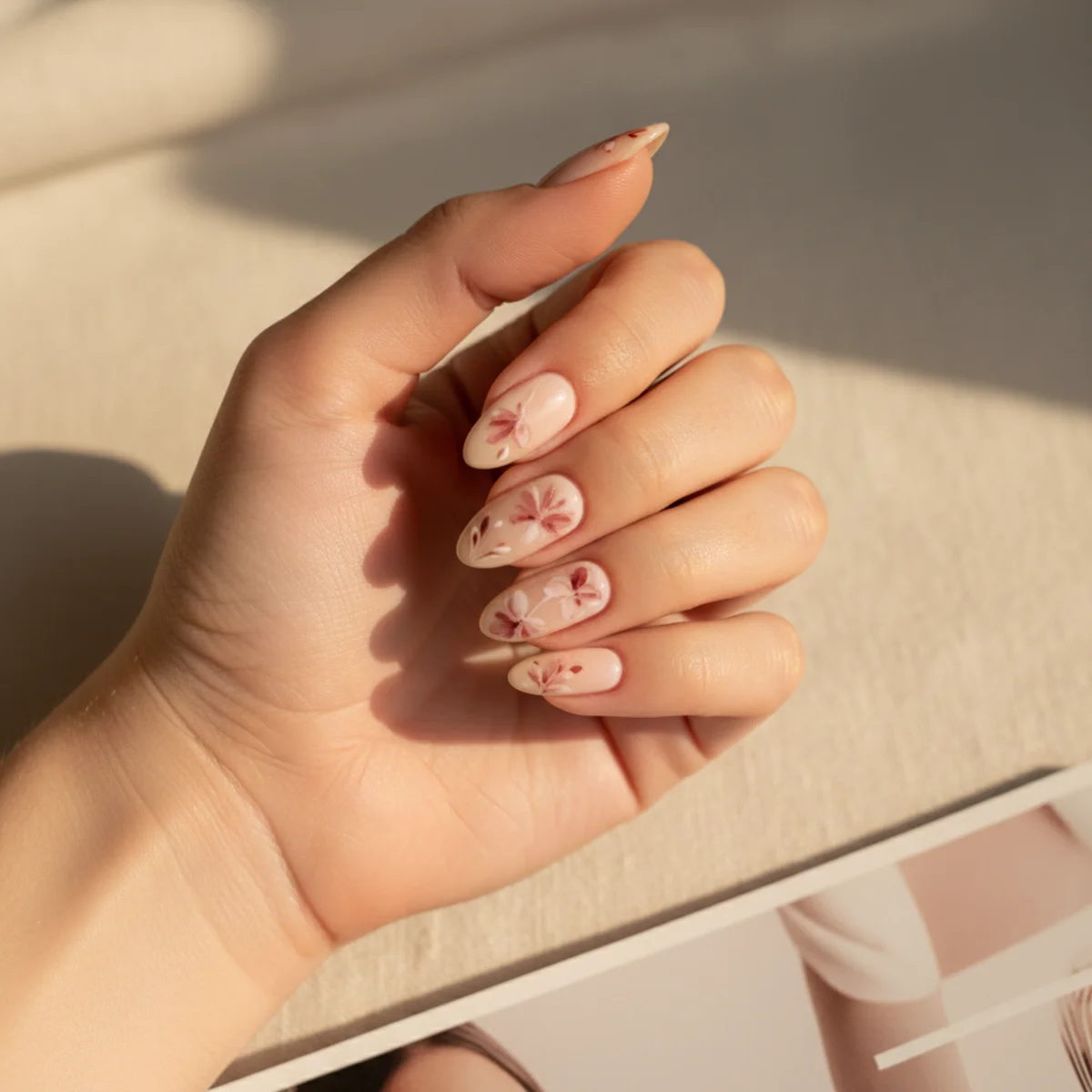 Sheer Mint With Pearl Minimalist — minimalist nail design ideas