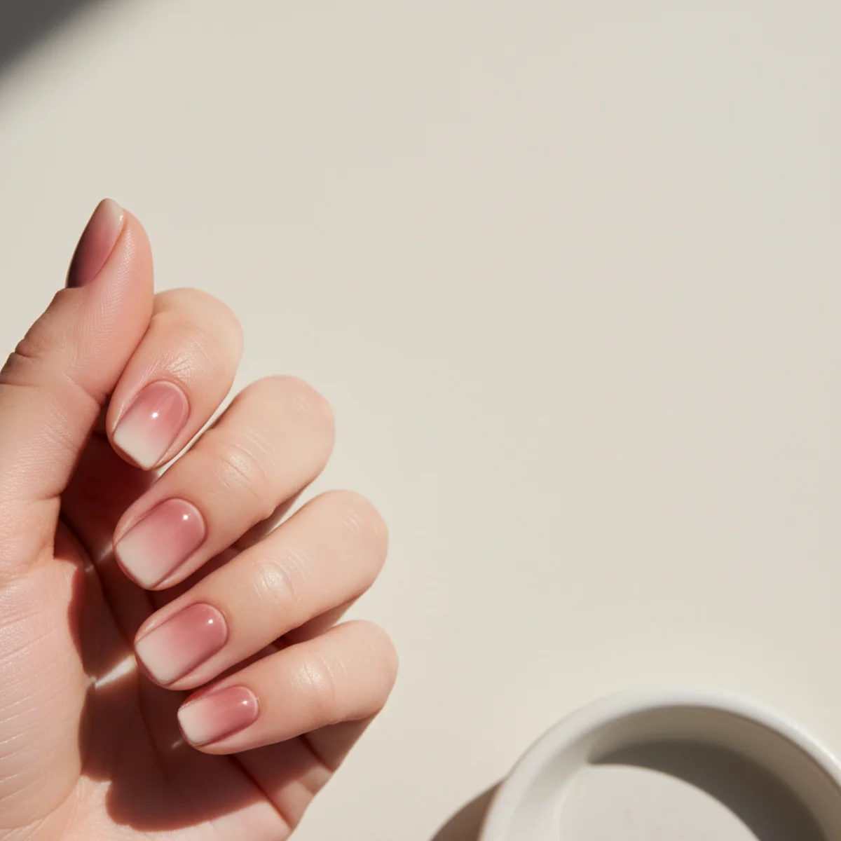 Crystal Encasement Minimalist — minimalist nail design ideas