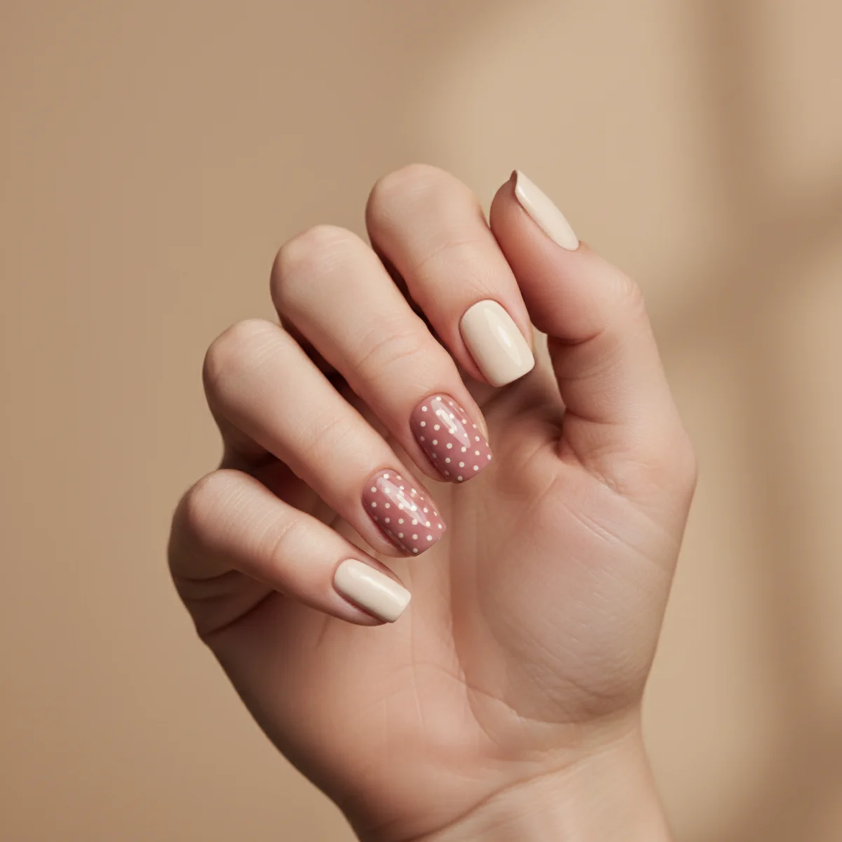 Glazed Donut Minimalist — minimalist nail design ideas