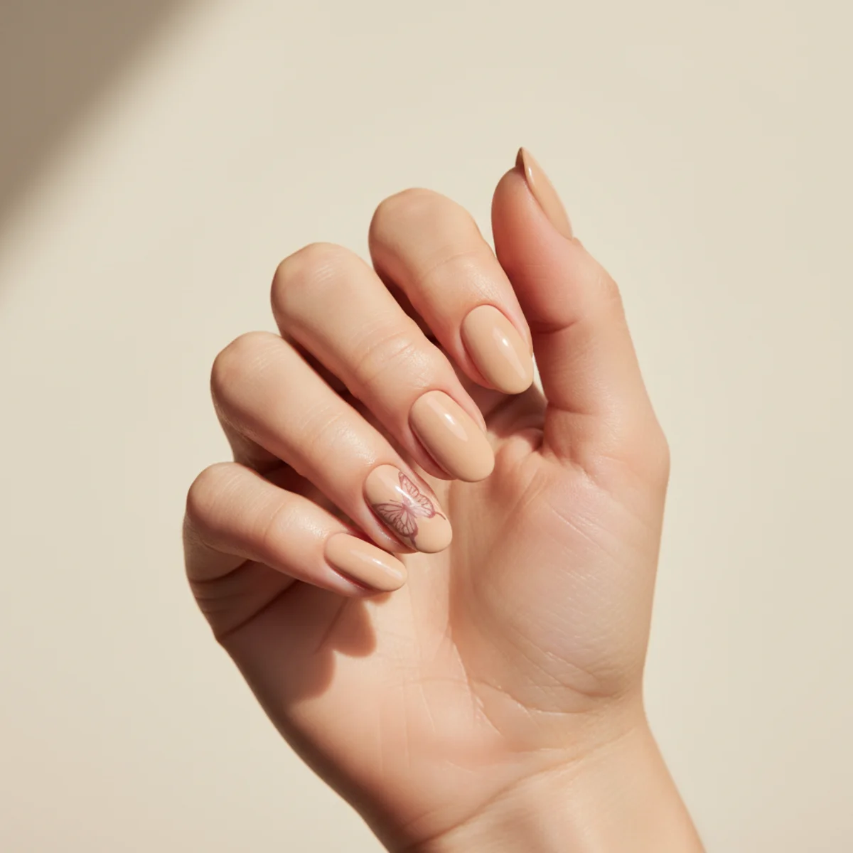 Sheer Lavender Minimalist — minimalist nail design ideas