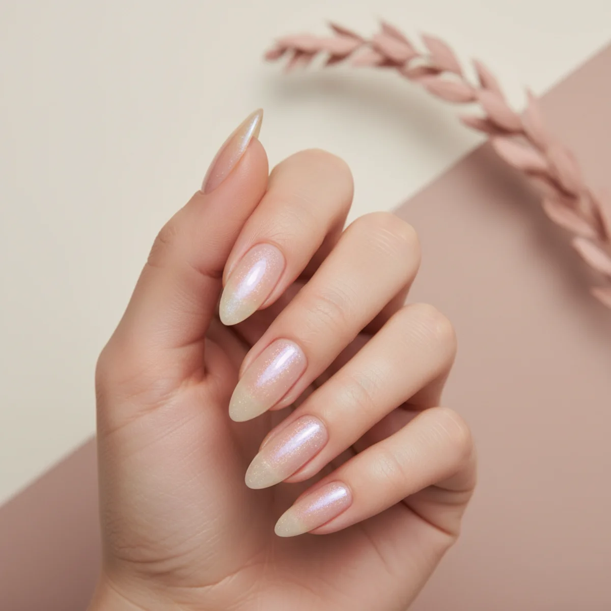 Crystal Halo Minimalist — minimalist nail design ideas