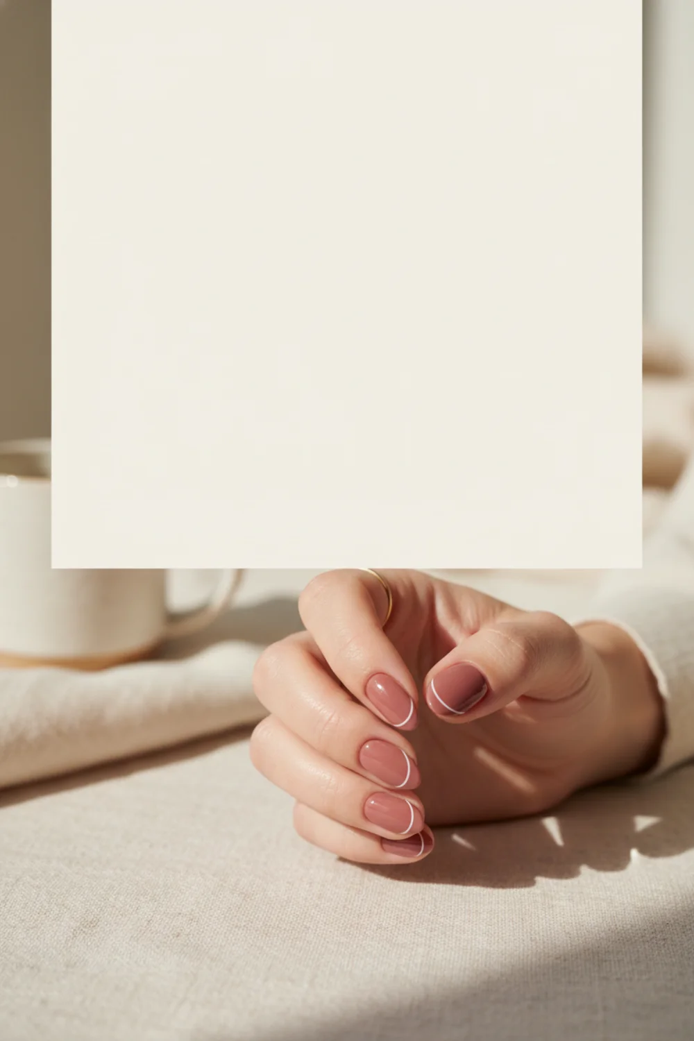 35 Minimalist Nail Design Ideas For The Clean Girl Era — Pinterest pin