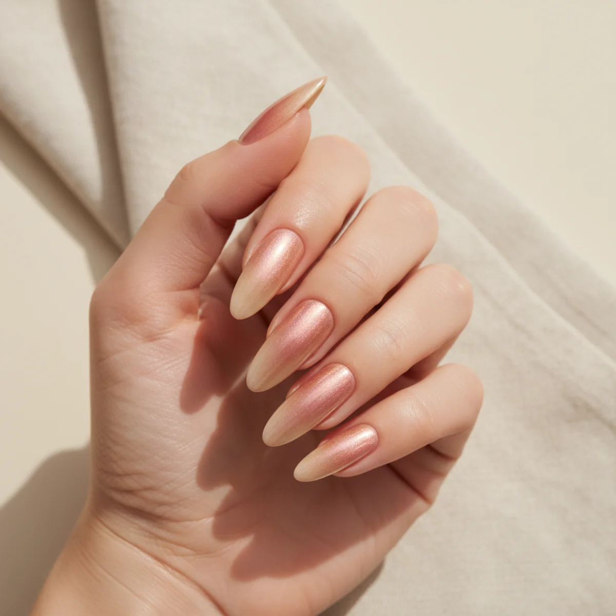 Heart Tip Single Finger — nail art design ideas for short nails