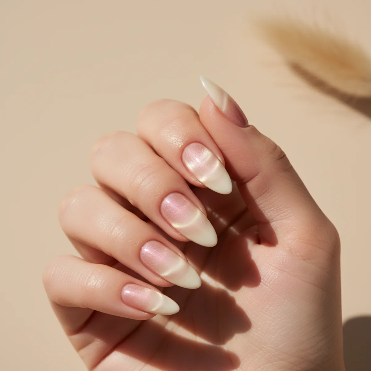 Powder Blue Sheer — nail art design ideas for short nails
