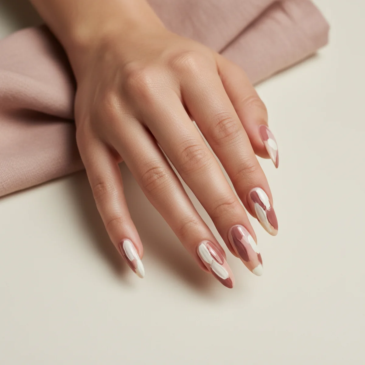 Powder Sugar Pink — nail art design ideas for short nails