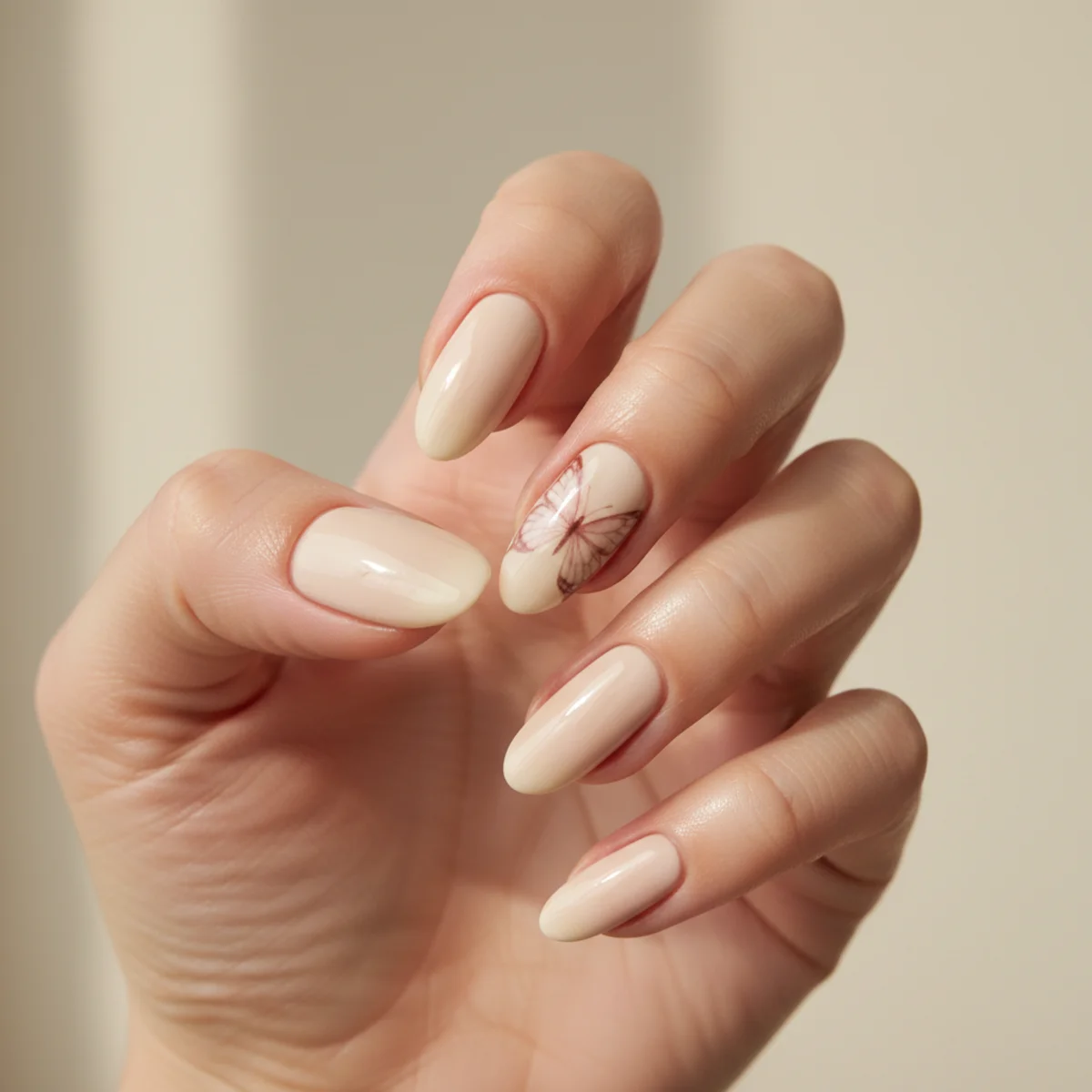 Smoke Gradient Short — nail art design ideas for short nails