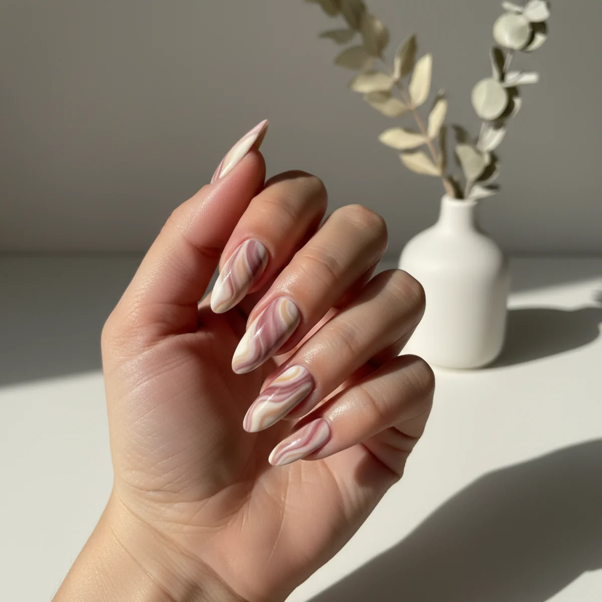 Pearl Cuff Short — nail art design ideas for short nails