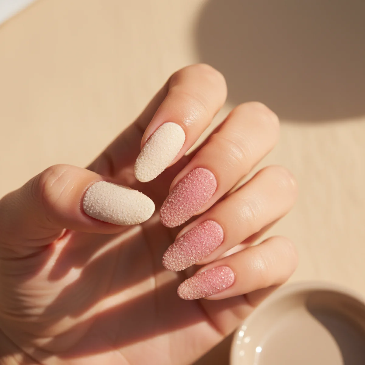 Aura Halo Pink — nail art design ideas for short nails