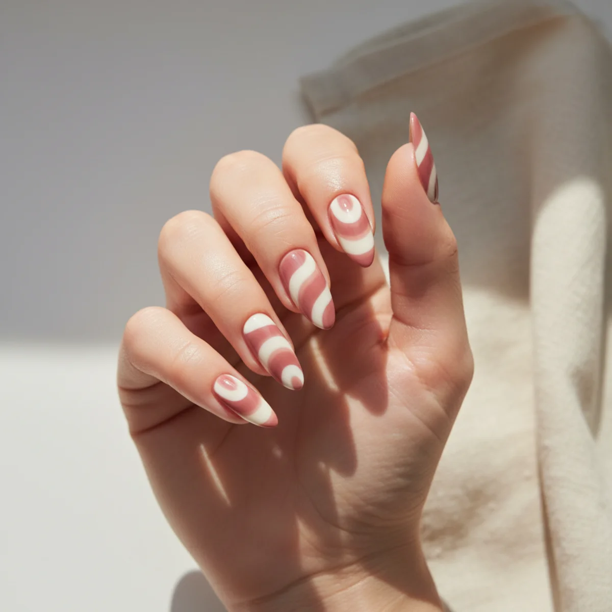 Mocha Glaze Short — nail art design ideas for short nails