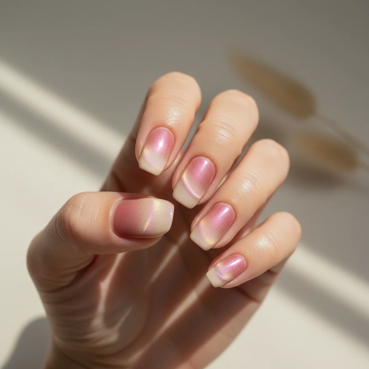 Velvet Magnetic Burgundy — nail art design ideas