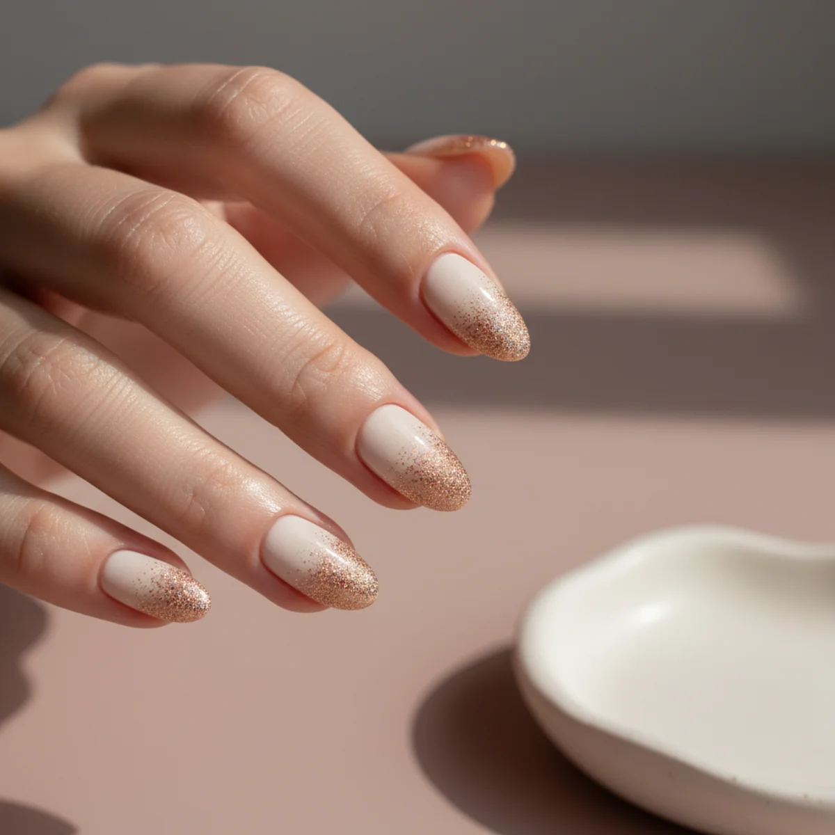 Negative-Space Cobweb — nail art design ideas