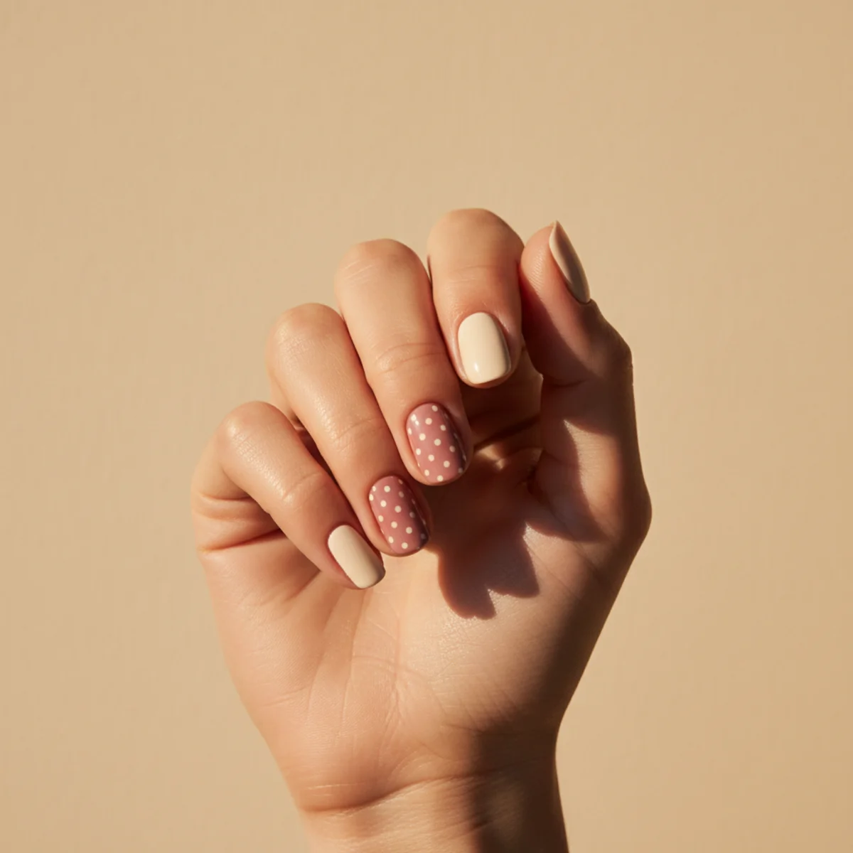 Encapsulated Floral Press — nail art design ideas