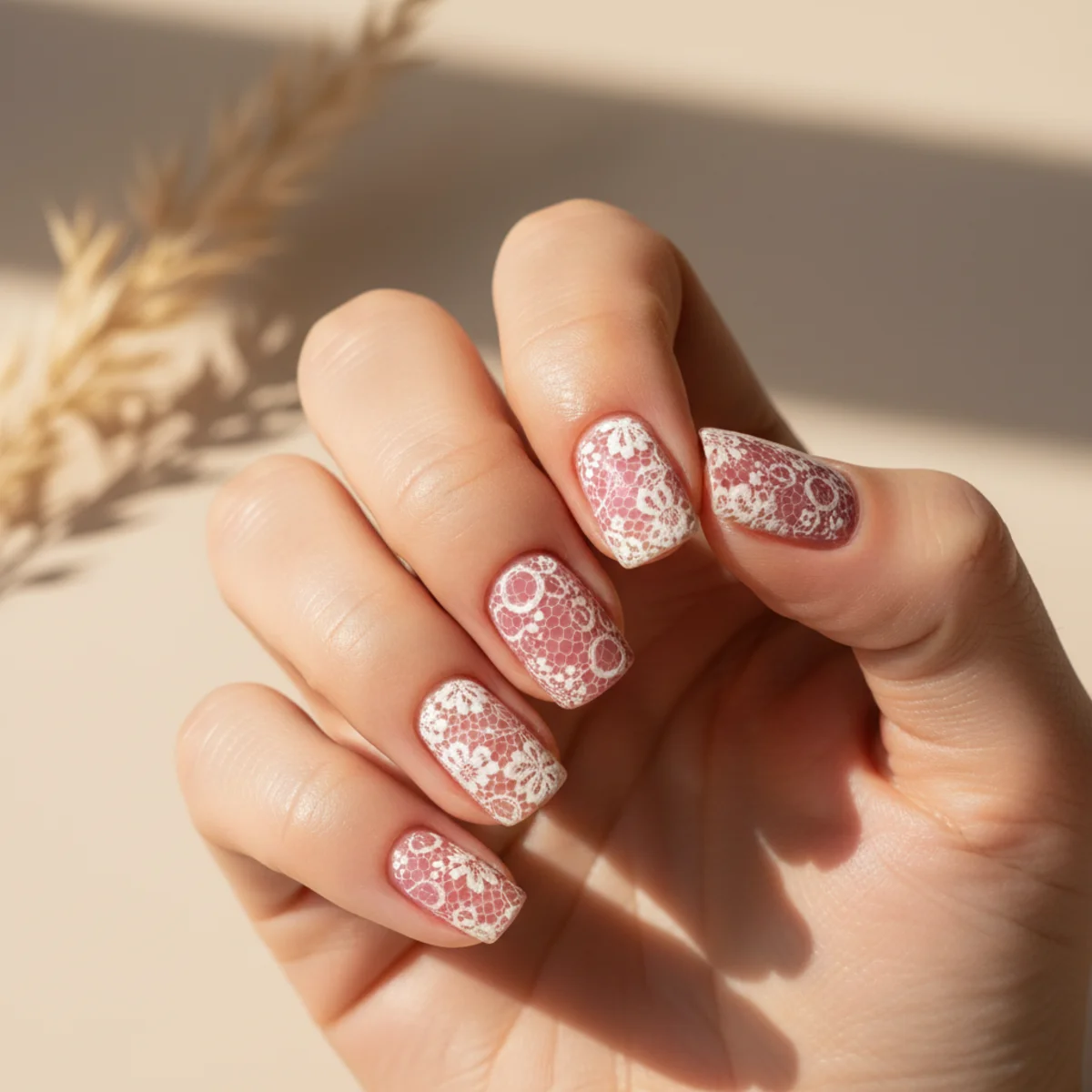 Heart French Tip — nail art design ideas