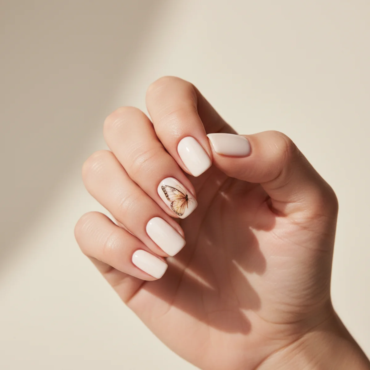 Daisy Center Stamp — nail art design ideas